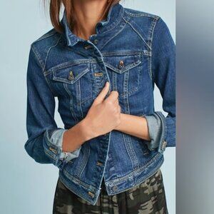 Anthropologie Pilcro & the Letterpress Denim Jacket NWOT
